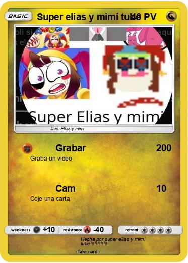Pokemon Super elias y mimi tube