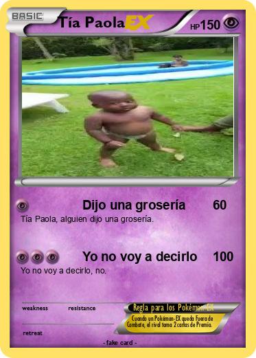 Pokemon Tía Paola