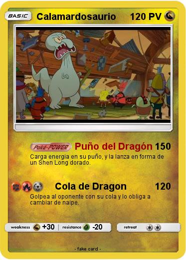 Pokemon Calamardosaurio