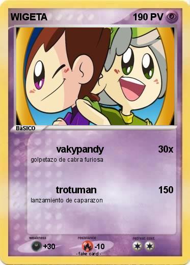 Pokemon WIGETA