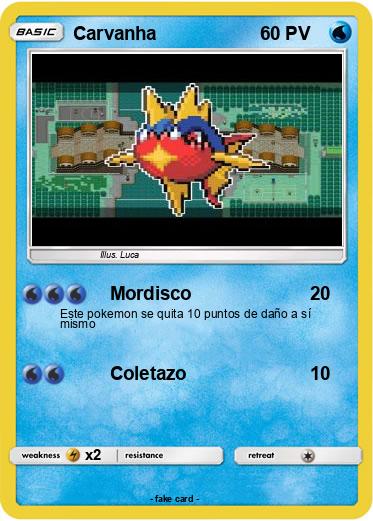 Pokemon Carvanha