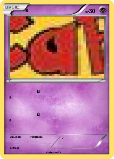 Pokemon a