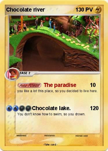 Pokemon Chocolate river