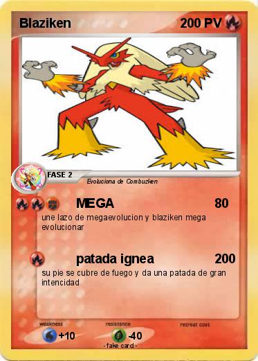 Pokemon Blaziken