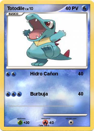 Pokemon Totodile