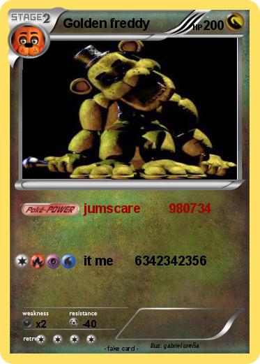 Pokemon Golden freddy