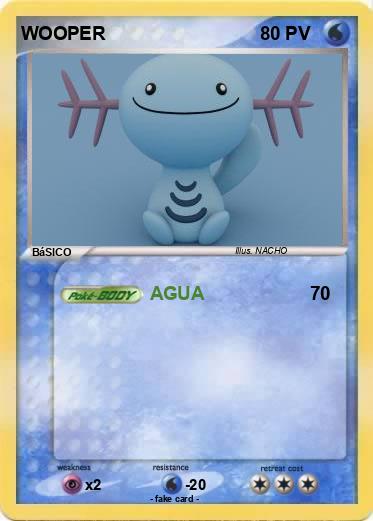 Pokemon WOOPER