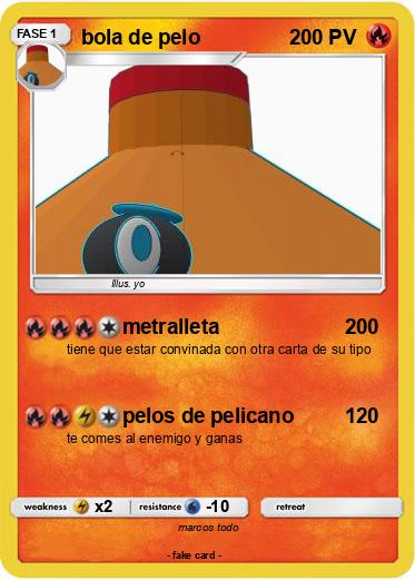 Pokemon bola de pelo