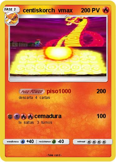 Pokemon centiskorch  vmax