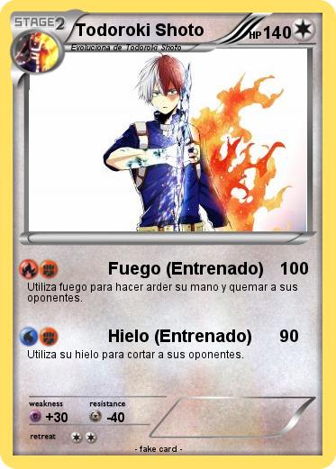 Pokemon Todoroki Shoto