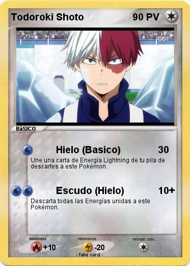 Pokemon Todoroki Shoto