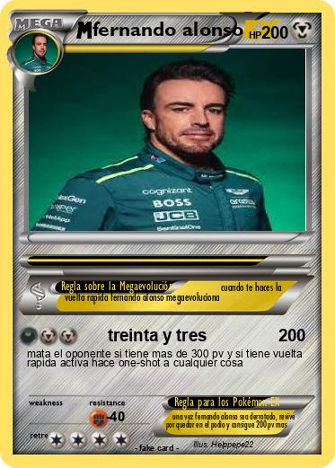 Pokemon fernando alonso