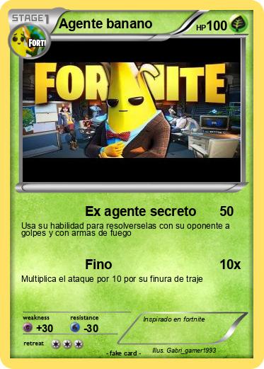 Pokemon Agente banano