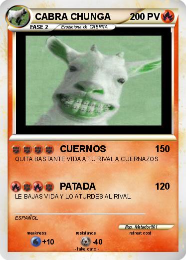 Pokemon CABRA CHUNGA