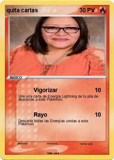 Pokemon quita cartas