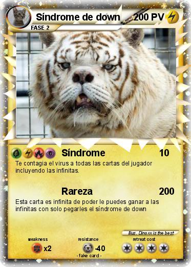 Pokemon Síndrome de down