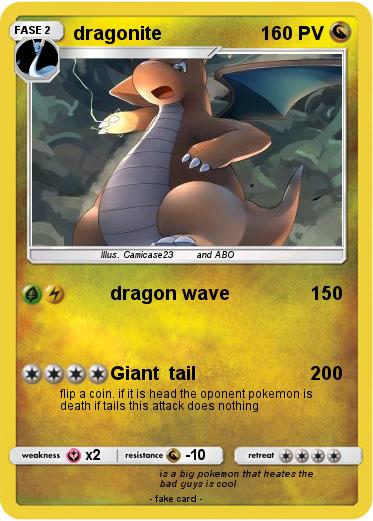 Pokemon dragonite