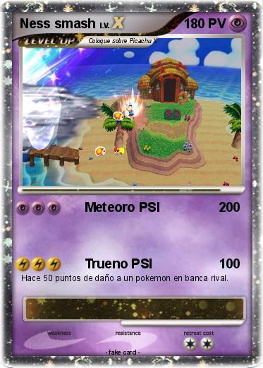 Pokemon Ness smash