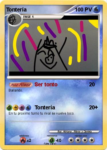 Pokemon Tontería