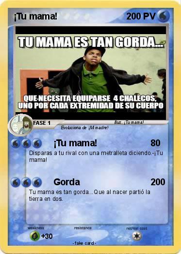 Pokemon ¡Tu mama!