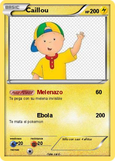 Pokemon Caillou