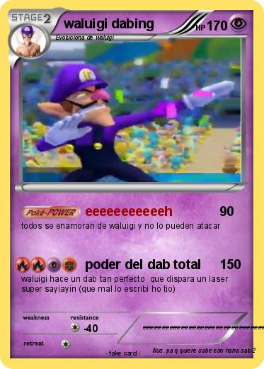 Pokemon waluigi dabing