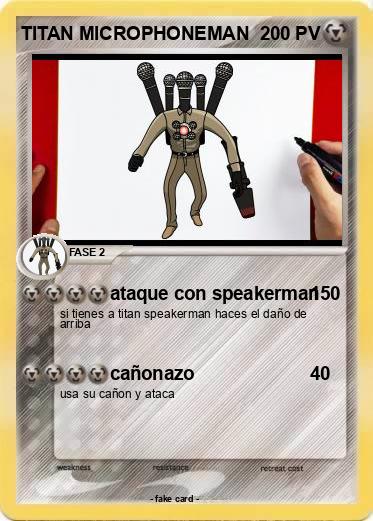 Pokemon TITAN MICROPHONEMAN