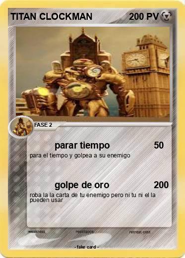 Pokemon TITAN CLOCKMAN