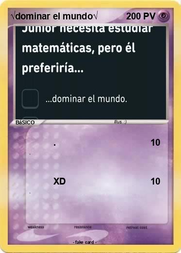 Pokemon √dominar el mundo√