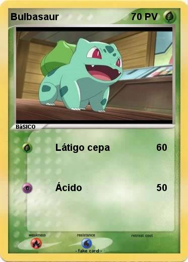 Pokemon Bulbasaur