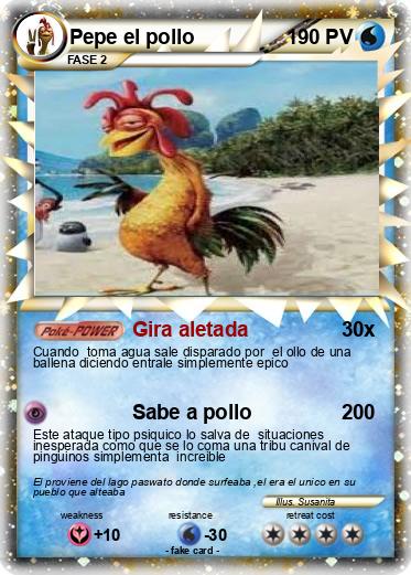 Pokemon Pepe el pollo