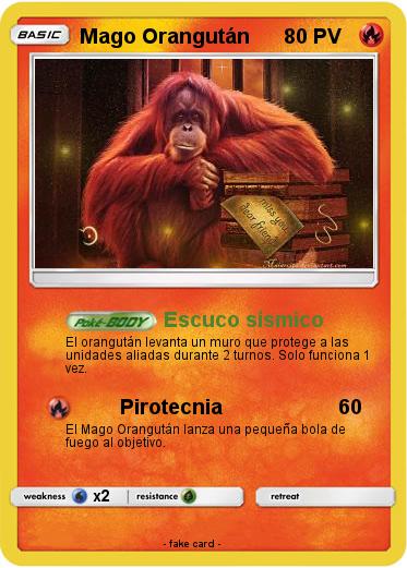Pokemon Mago Orangután