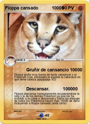 Pokemon Floppa cansado           10000