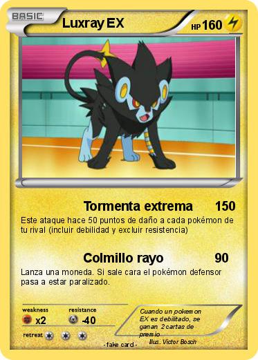 Pokemon Luxray EX