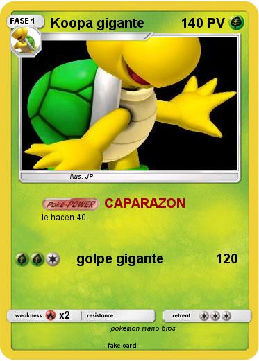 Pokemon Koopa gigante