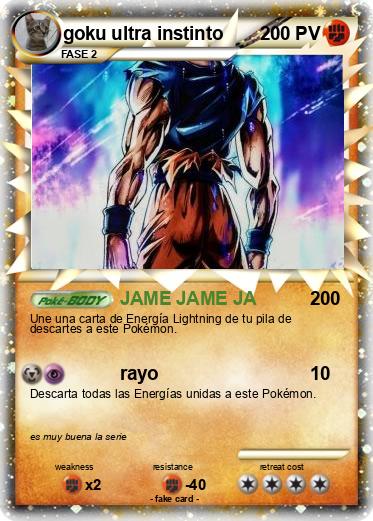 Pokemon goku ultra instinto