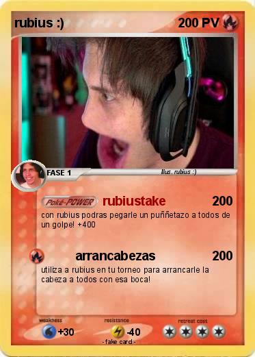 Pokemon rubius :)