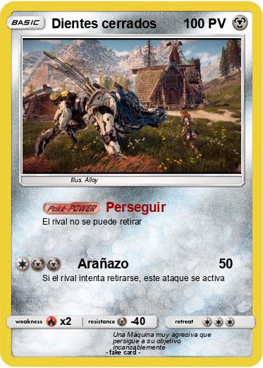 Pokemon Dientes cerrados