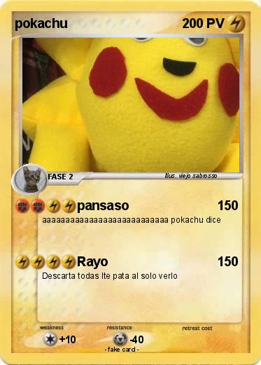 Pokemon pokachu