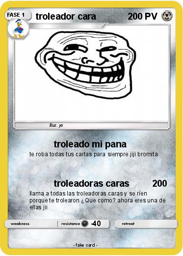 Pokemon troleador cara