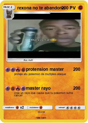 Pokemon rexona no te abandona
