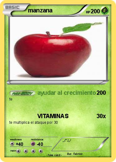 Pokemon manzana