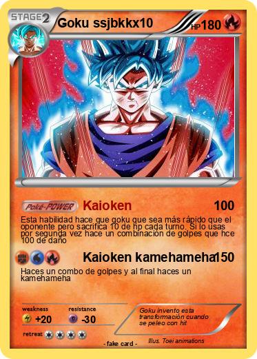 Pokemon Goku ssjbkkx10