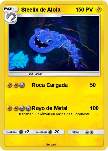 Pokemon Steelix de Alola