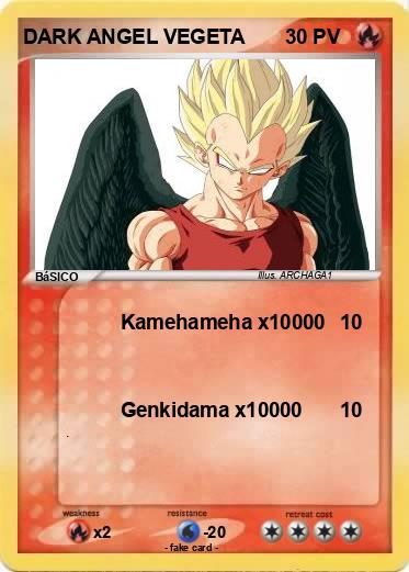 Pokemon DARK ANGEL VEGETA