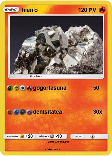 Pokemon hierro