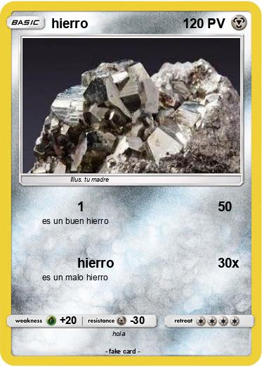 Pokemon hierro