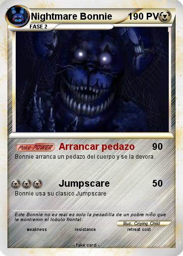 Pokemon Nightmare Bonnie