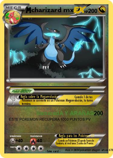 Pokemon charizard mx