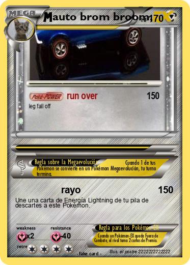Pokemon auto brom broom,